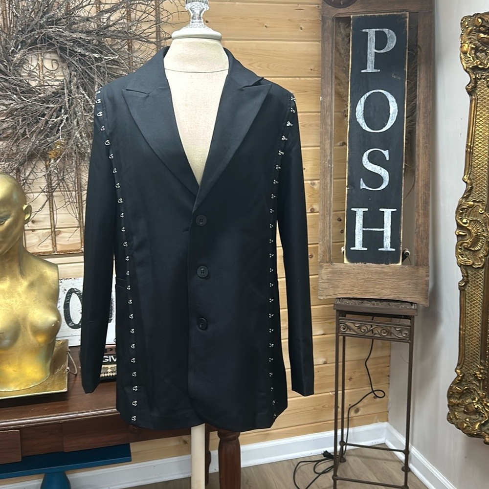 NWT Adele Berto Edgy Blazer - Picture 3 of 12